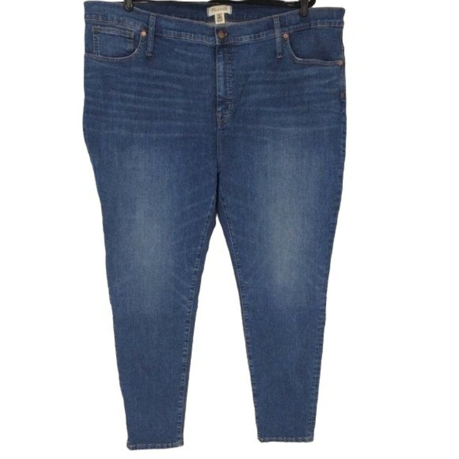 Madewell Women's 9" Mid Rise Skinny Pendale Medium Wash Jeans Size 37 Nwt